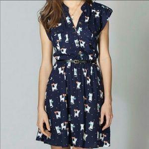 Angie Navy Cat dress Medium